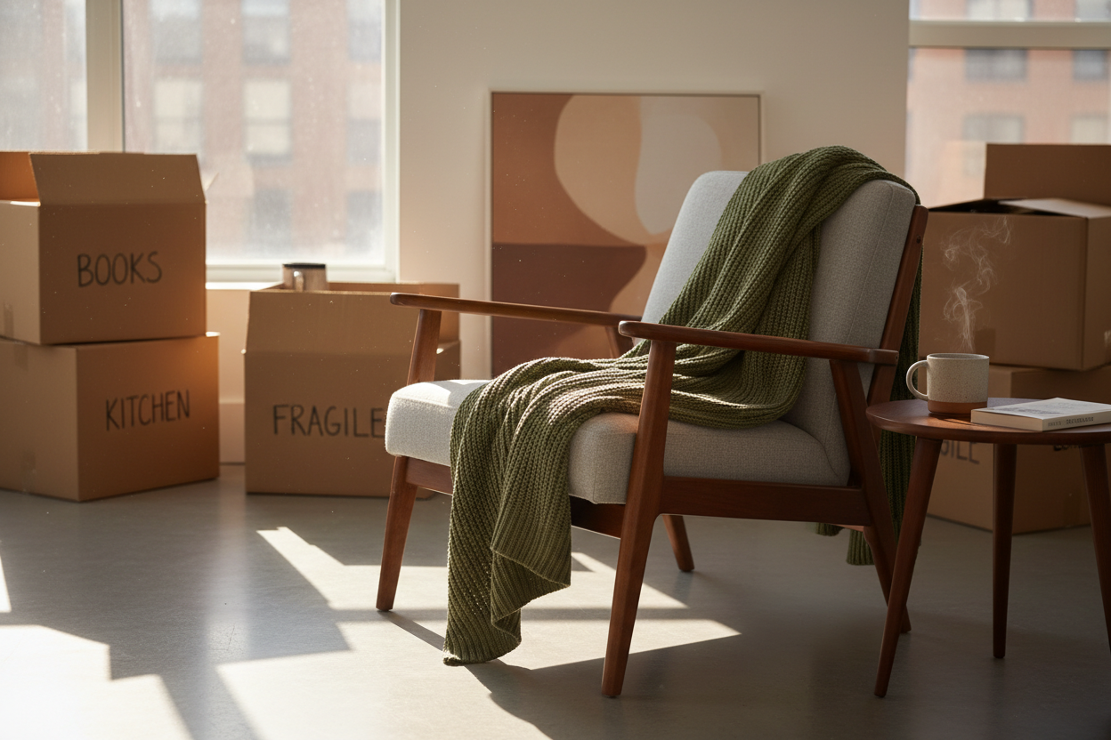 The Elevated Basic: Fisherman-Knit Cotton Throw